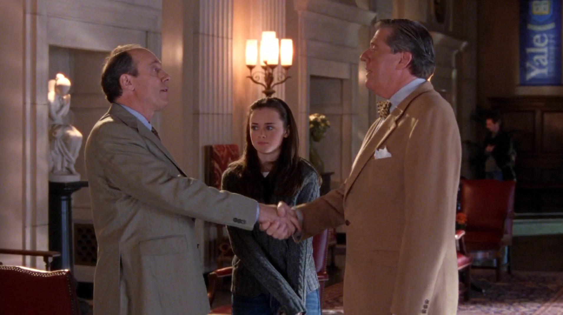 Cena do episódio “Let the Games Begin” (T3E8) de Gilmore Girls
