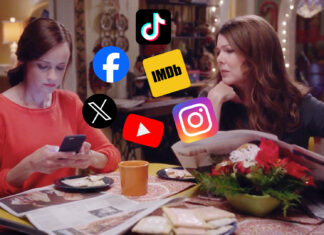 As redes sociais oficiais dos atores