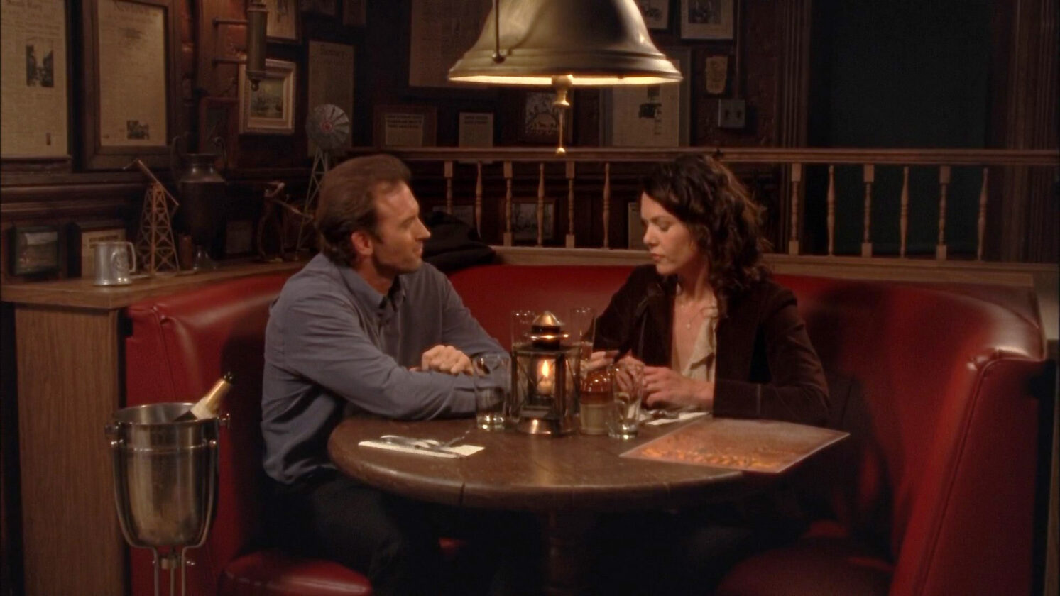 Linha do tempo O relacionamento de Lorelai e Luke
