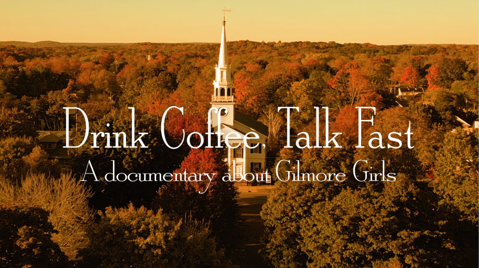 Arte do documentário Drink Coffee, Talk Fast